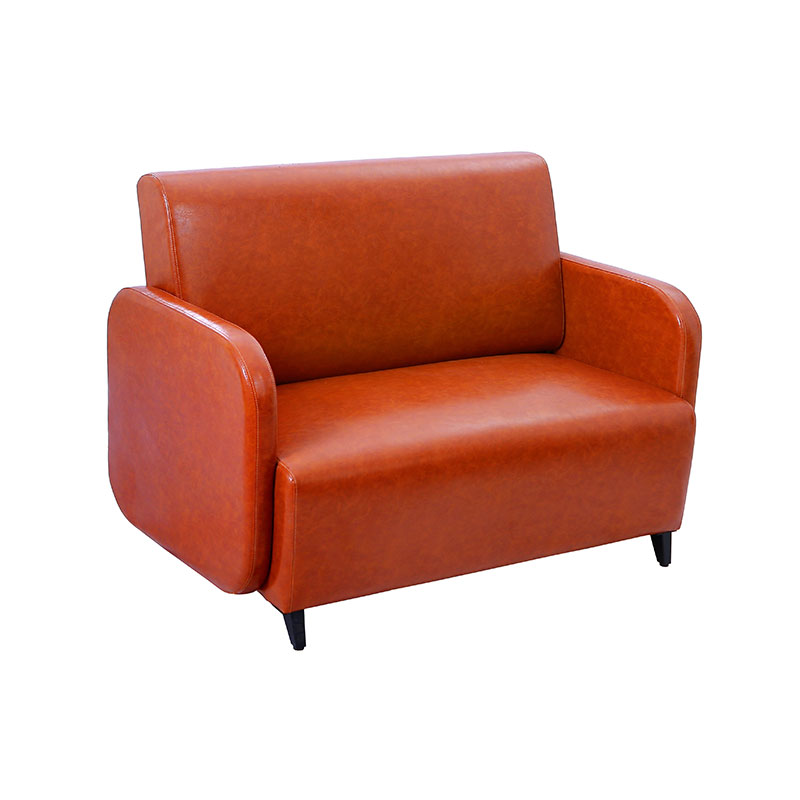 HZ7020 Crveno smeđa salonska klupa za čekanje