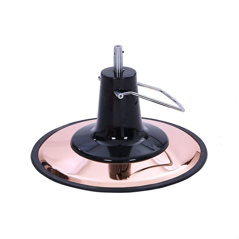 HZ22PB Vintage brijačka stolica s hidrauličnom pumpom s bazom od ružičastog zlata