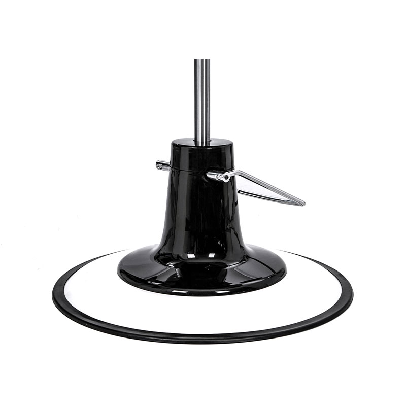 HZ22WB Vintage brijačka stolica s hidrauličnom pumpom s bijelom bazom