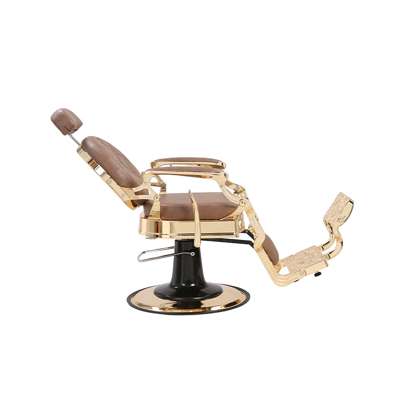 HZ8799B-K / HZ8799B-R / HZ8799G-R / HZ8799H-Z Brijačka stolica u crnoj boji sa zlatnim okvirom