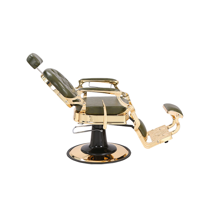 HZ8799B-K / HZ8799B-R / HZ8799G-R / HZ8799H-Z Brijačka stolica u crnoj boji sa zlatnim okvirom