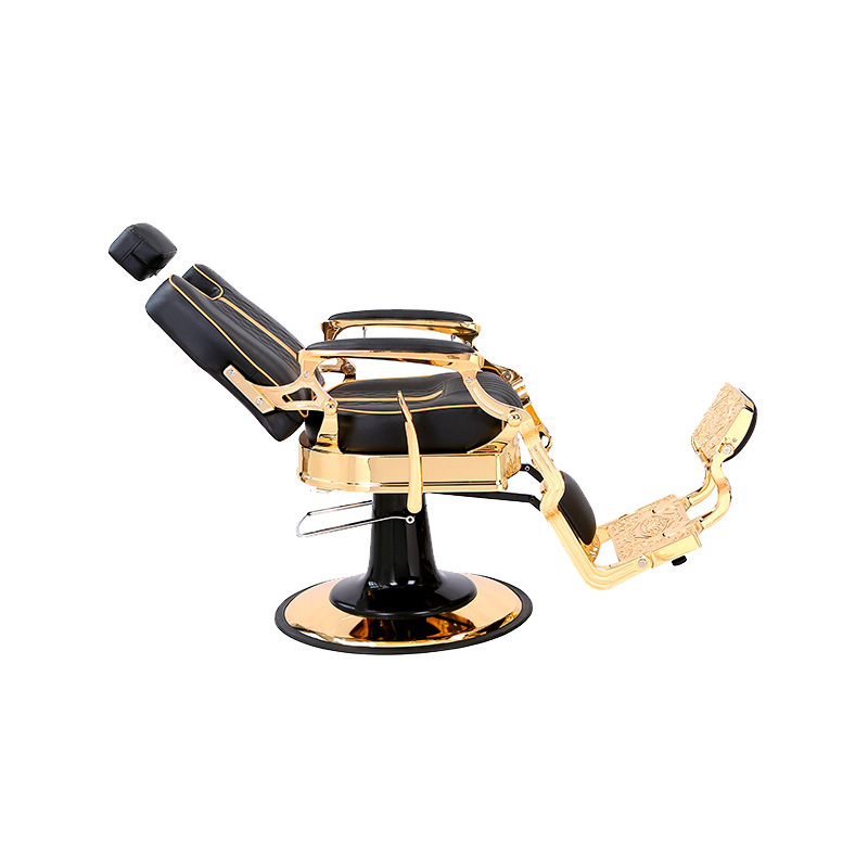 HZ87104 Podesiva vintage brijačka stolica u industrijskom stilu sa čvrstim metalnim okvirom