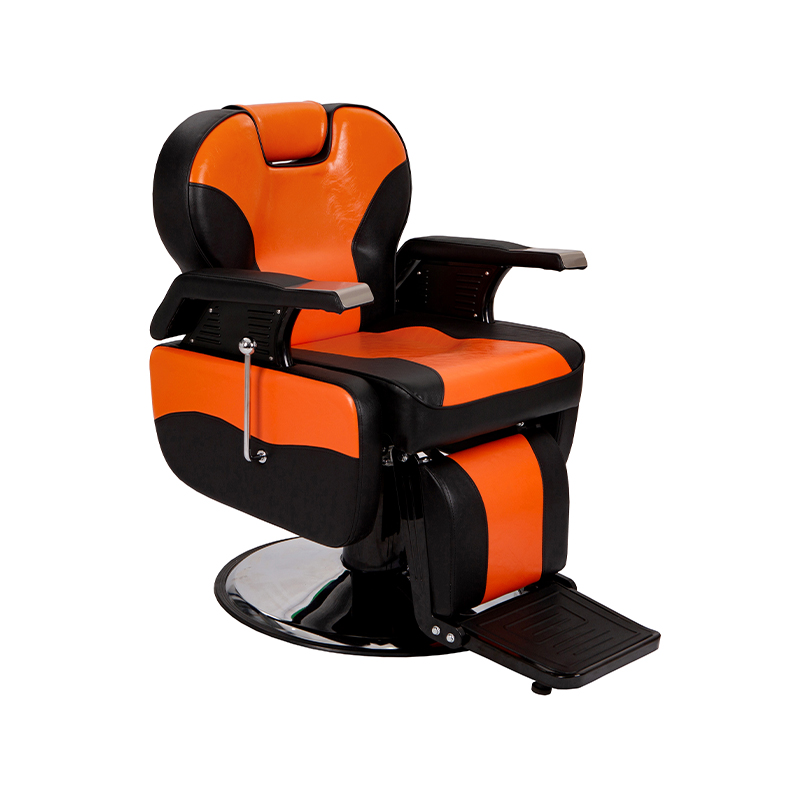 HZ8702D Crna klasična brijačka stolica na ležeći stolac za frizerski salon