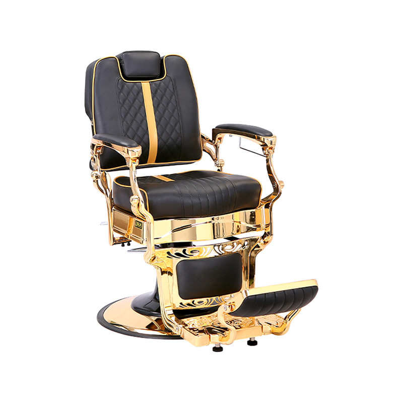 HZ87104 Podesiva vintage brijačka stolica u industrijskom stilu sa čvrstim metalnim okvirom