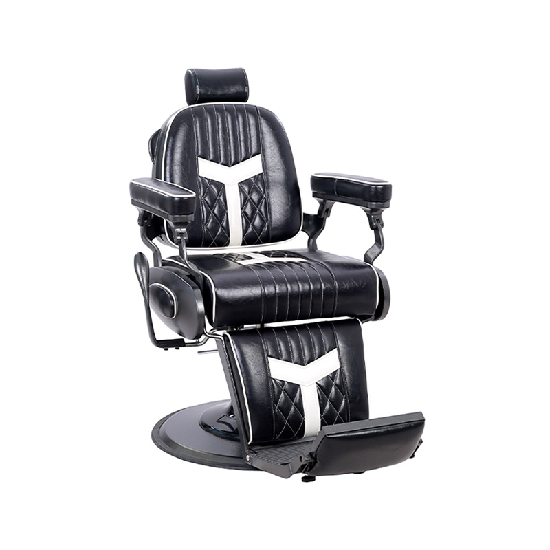 HZ8775 Vintage brijačka stolica salonska muška stolica s uljnom glavom