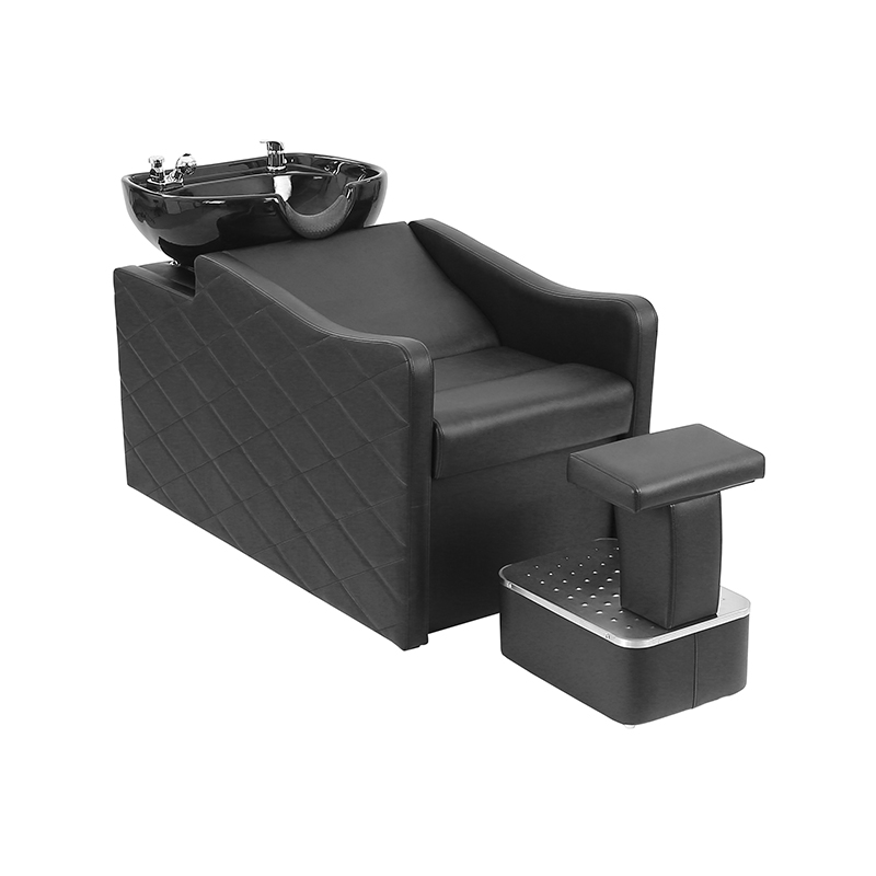 HZ9075 Stanica za pranje kose s keramičkim umivaonikom za šampon